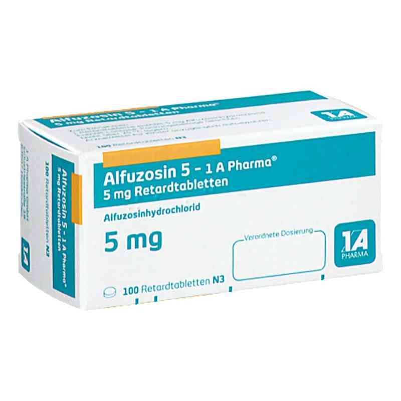 Alfuzosin 5 mg 1a Pharma Retardtabletten 100 stk von 1 A Pharma GmbH PZN 06963923