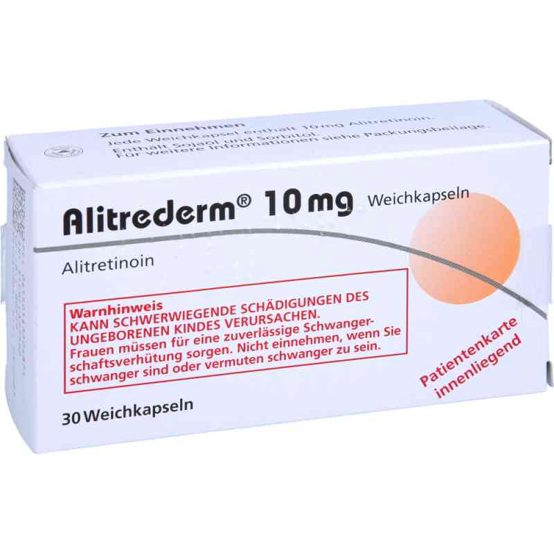 Alitrederm 10 mg Weichkapseln 30 stk von DERMAPHARM AG PZN 14320487