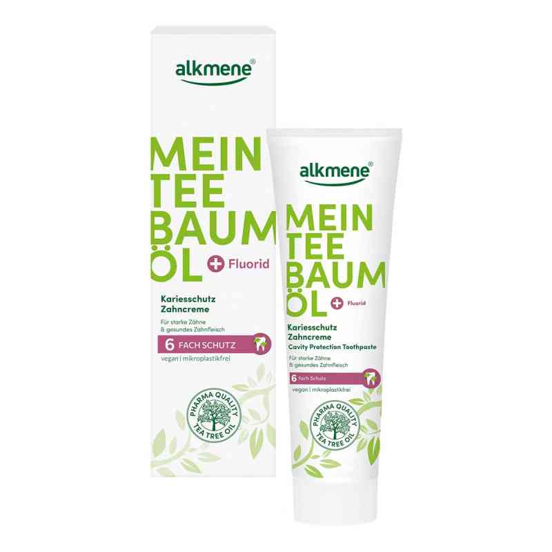 Alkmene Mein Teebaumöl Kariesschutz Zahncreme 100 ml von Schröder Cosmetics GmbH & Co. KG PZN 17638669