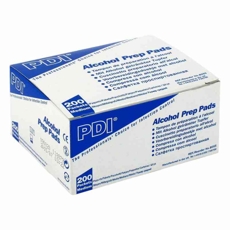 Alkoholtupfer 70% Isopropyl Alkohol 200 stk von MEDENTA GmbH PZN 01420543
