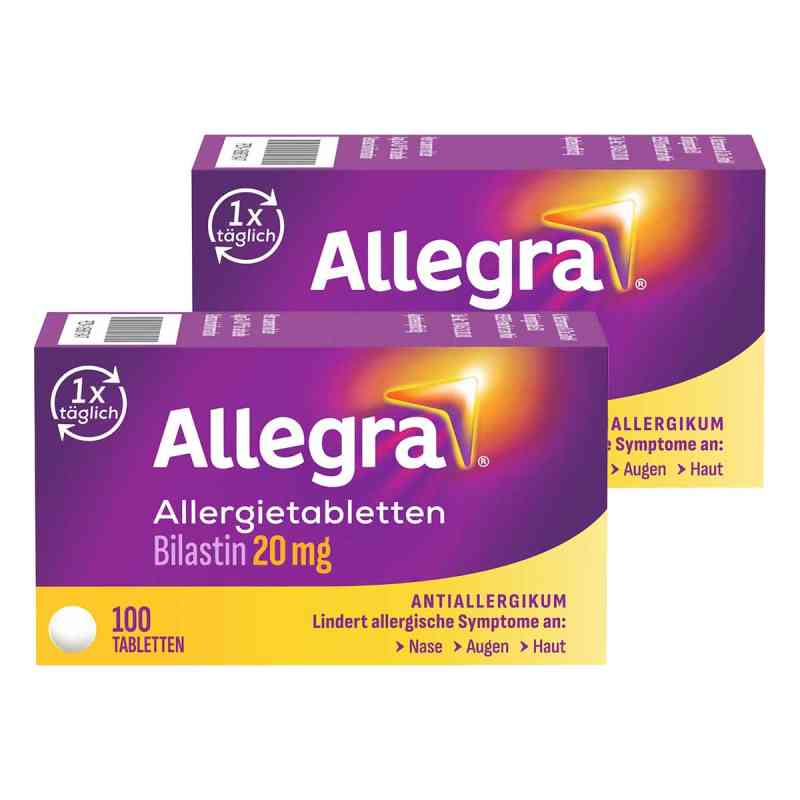 Allegra - schnell bei Heuschnupfen & ganzjährigen Allergien 2x100 stk von A. Nattermann & Cie GmbH PZN 08102592
