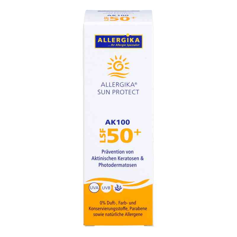 Allergika Sun Protect Ak100 Creme Lsf 50+ 50 ml von ALLERGIKA Pharma GmbH PZN 18656066