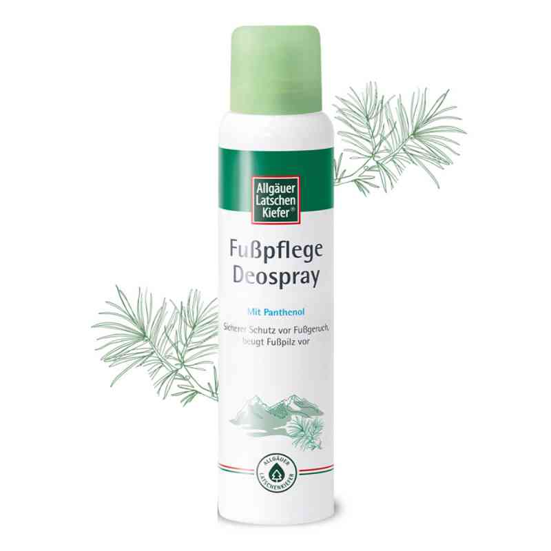 Allgäuer Latschenk. Fusspflege Deospray 100 ml von Dr. Theiss Naturwaren GmbH PZN 04706760
