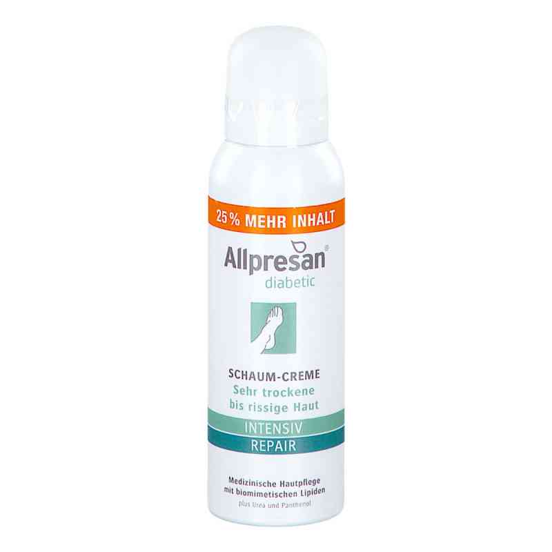 Allpresan Diabetic Intensiv + Repair mit Urea Schaumcreme 125 ml von Neubourg Skin Care GmbH PZN 18667897