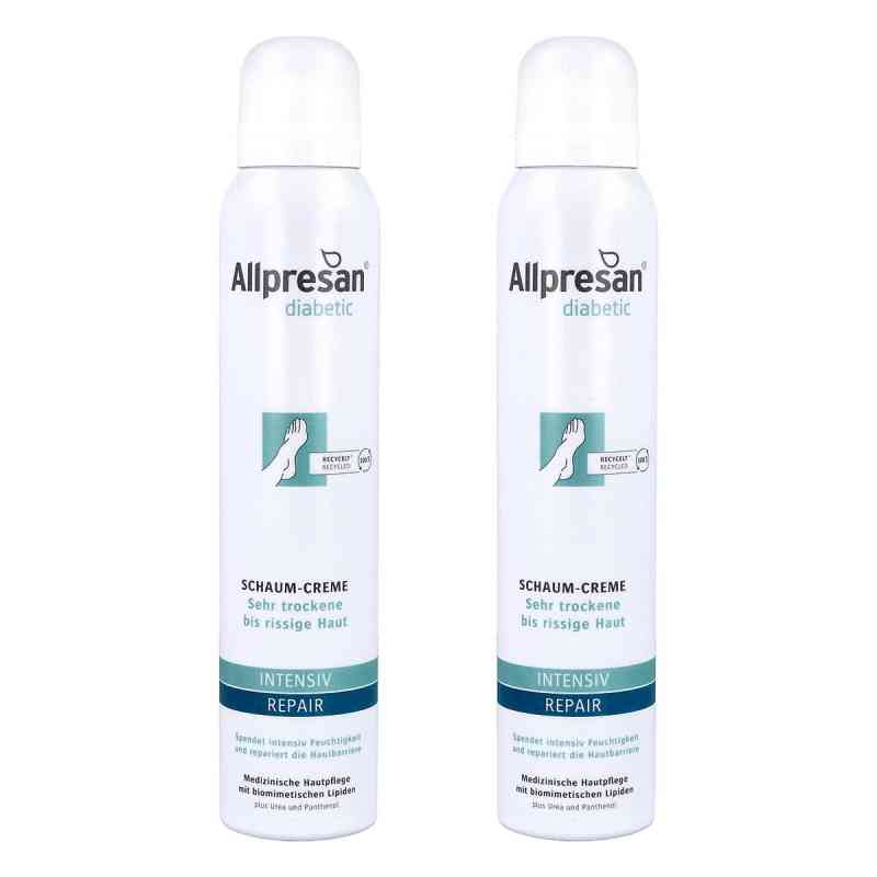 Allpresan Diabetic Schaum-Creme INTENSIV + REPAIR mit Urea 2x200 ml von Neubourg Skin Care GmbH PZN 08104899