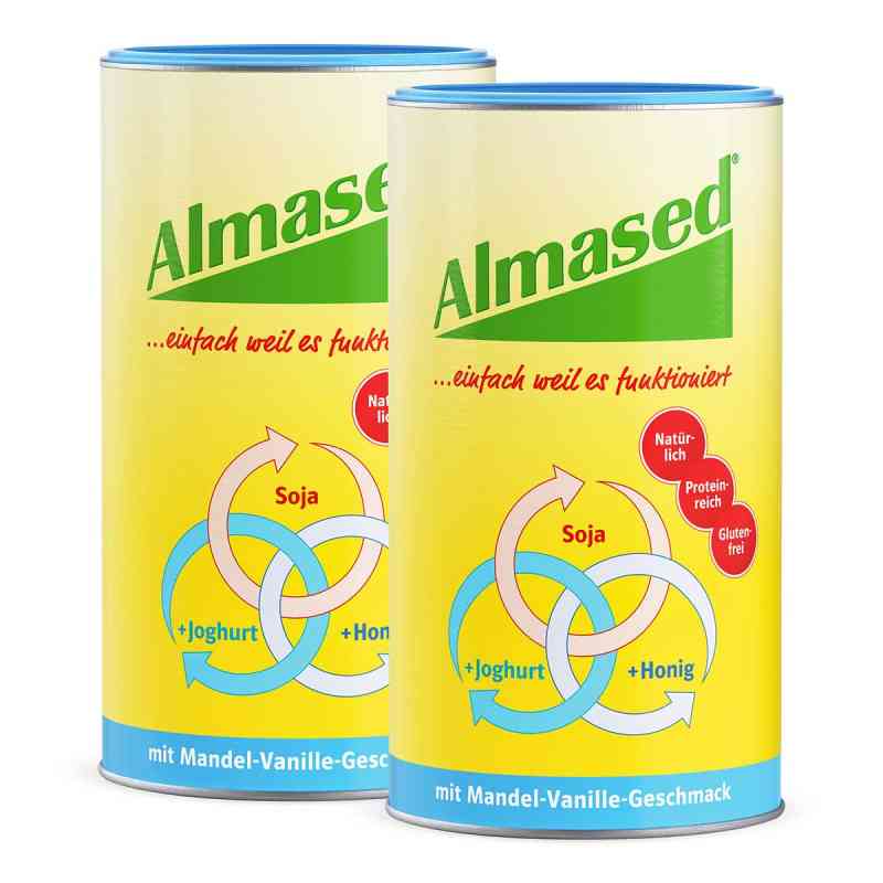 Almased Mandel-Vanille-Geschmack 2x500 g von Almased Wellness GmbH PZN 08101530