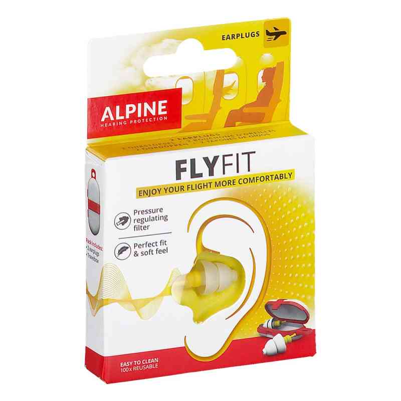 Alpine Flyfit Ohrstöpsel 2 stk von Alpine Nederland B.V. PZN 10992534