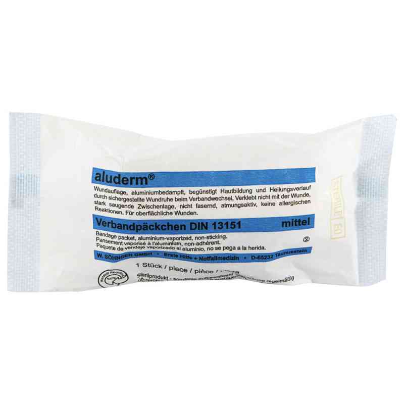 Aluderm Verbandpäckchen mittel 1 stk von W.SöHNGEN GmbH PZN 03147519