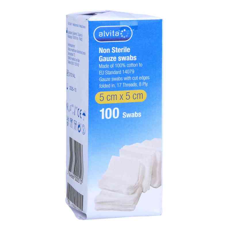 Alvita Unst Mullkom 5cmx5 100 stk von Alliance Healthcare Deutschland GmbH PZN 16811427