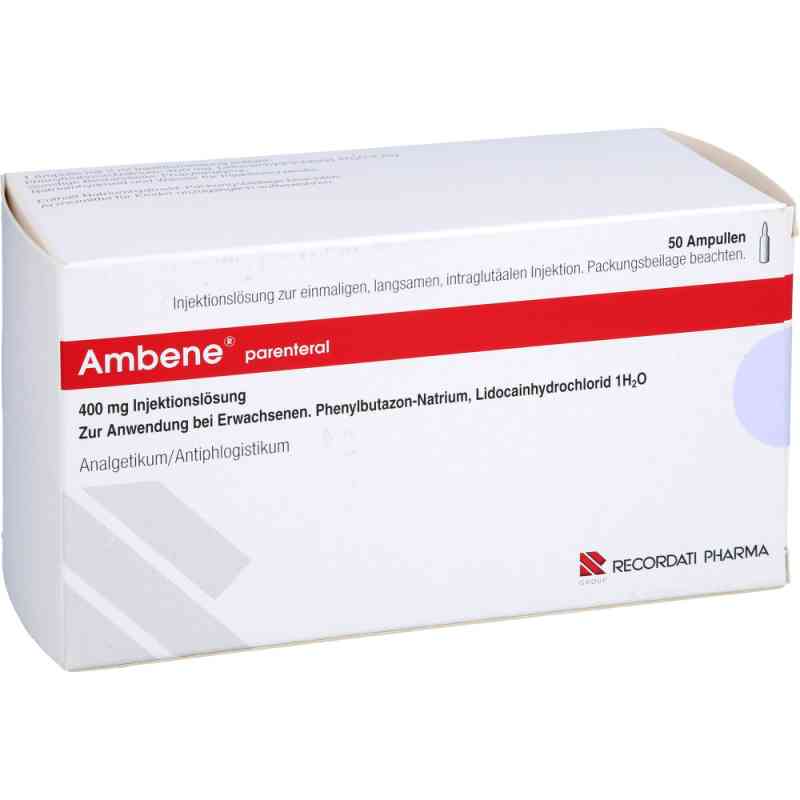 Ambene Parenteral Ampullen 50 stk von Recordati Pharma GmbH PZN 06606531