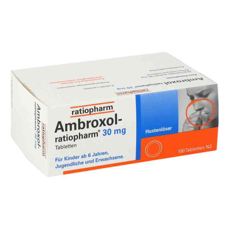 Ambroxol-ratiopharm® 30 mg Tabletten Hustenlöser 100 stk von ratiopharm GmbH PZN 00680839