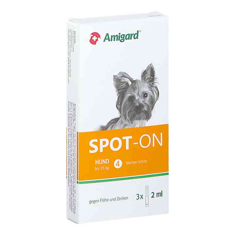 Amigard Spot-on Für Hunde Unter 15 Kg 3X2 ml von Amigard GmbH PZN 18174924