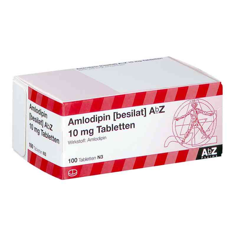 Amlodipin (besilat) AbZ 10mg 100 stk von AbZ Pharma GmbH PZN 04400251