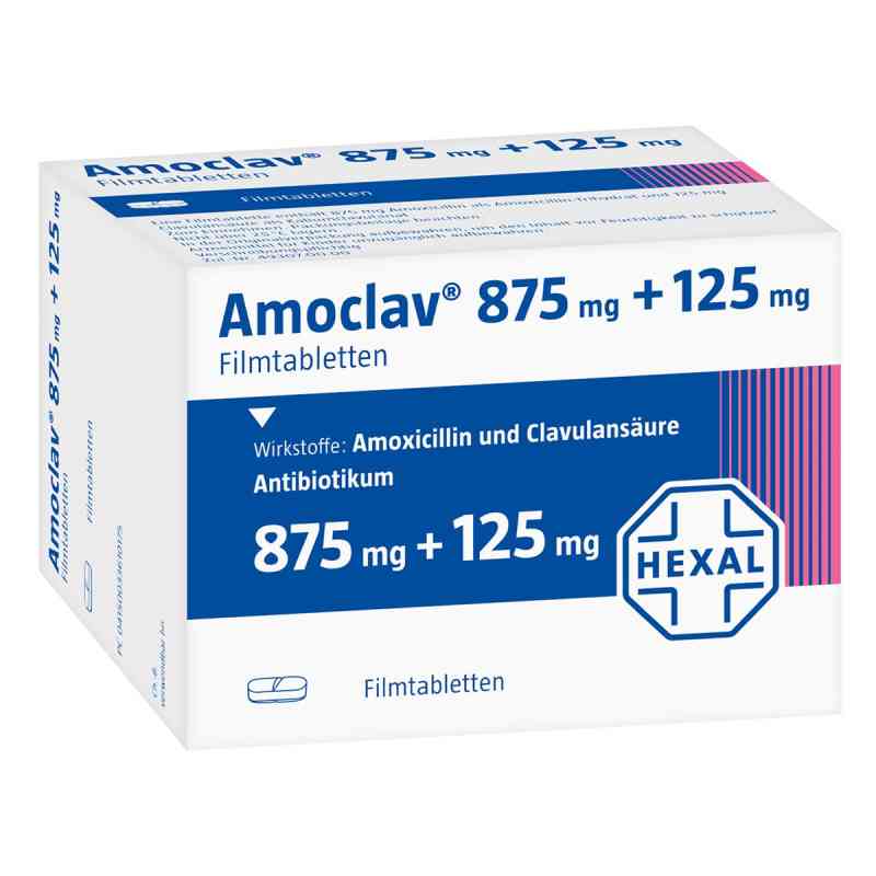 Amoclav 875mg+125mg 10 stk von Hexal AG PZN 03361000