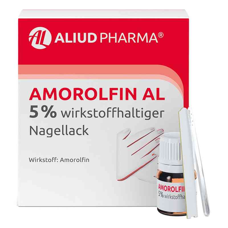 Amorolfin AL 5% Nagellack bei Nagelpilz 3 ml von ALIUD Pharma GmbH PZN 09091228