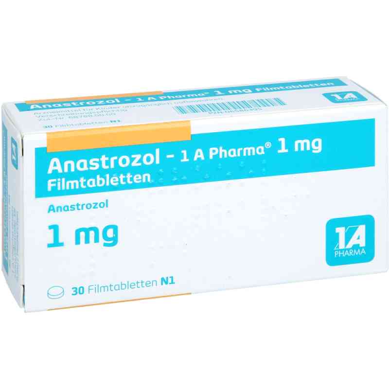 Anastrozol 1a Pharma 1 mg Filmtabletten 30 stk von 1 A Pharma GmbH PZN 06586395