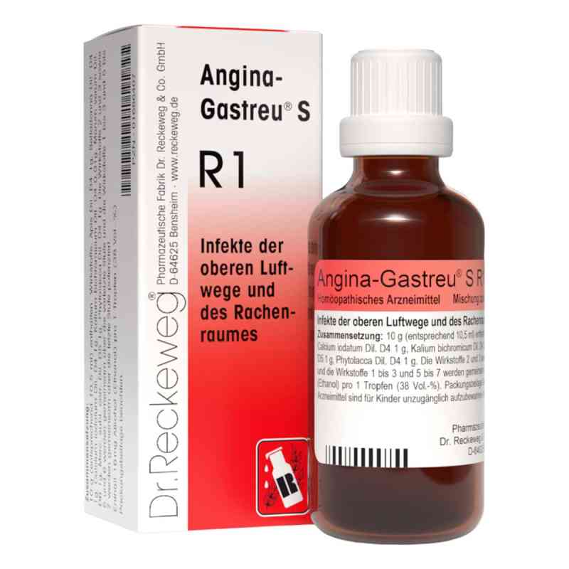 Angina Gastreu S R 1 Tropfen zum Einnehmen 50 ml von Dr.RECKEWEG & Co. GmbH PZN 01686407