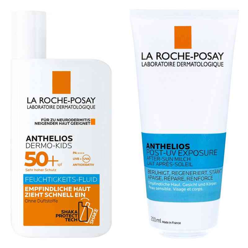 Anthelios Dermo-kids-fluid + Anthelios After-Sun Milch  1 Pck von L'Oreal Deutschland GmbH PZN 08102925