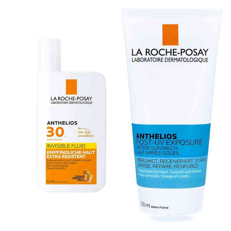 Anthelios Invisible Fluid Lsf 30 + Anthelios After-Sun Milch 1 Pck von L'Oreal Deutschland GmbH PZN 08102923