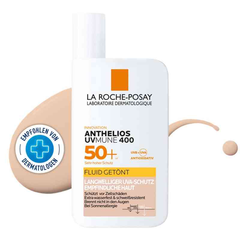 Anthelios Invisible Fluid UVMune 400 Getönt LSF 50+ 50 ml von L'Oreal Deutschland GmbH PZN 17636593