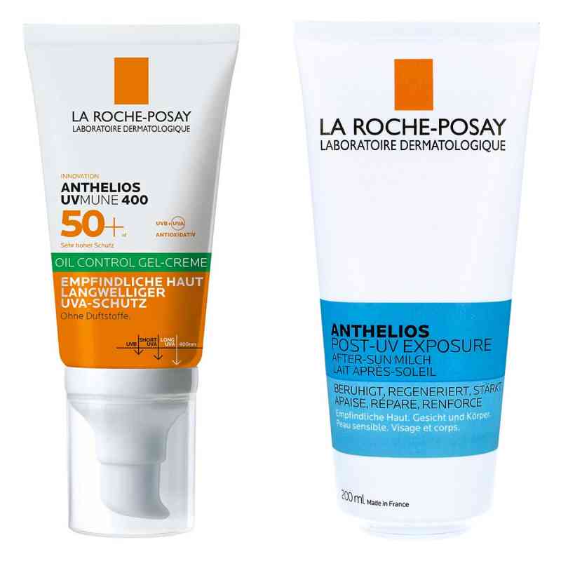 Anthelios Oil Control Creme 400 + Anthelios After-Sun Milch 1 Pck von L'Oreal Deutschland GmbH PZN 08102920