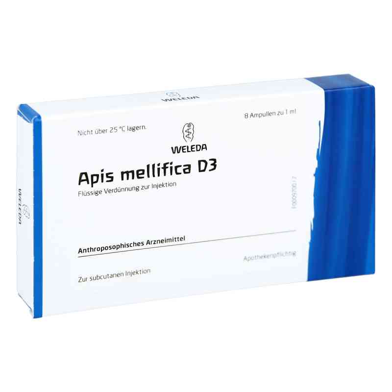 Apis Mellifica D3 Ampullen 8 stk von WELEDA AG PZN 01617435