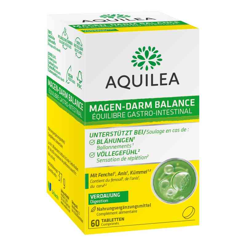 Aquilea Magen Darm Balance Tabletten 60 stk von Uriach Germany GmbH PZN 18167189