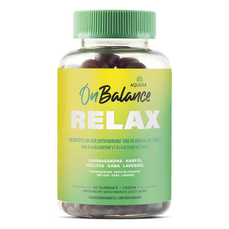 Aquilea OnBalance Relax Gummies 60 stk von Uriach Germany GmbH PZN 19739334
