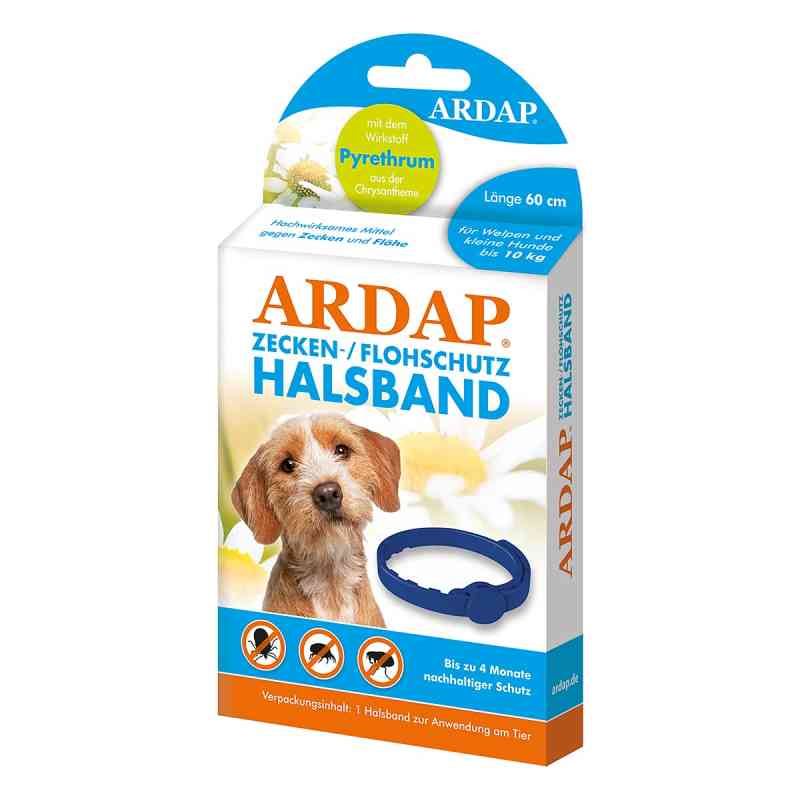 Ardap Zecken-/flohschutzhalsb.kl.hun.+welp.b.10 kg 1 stk von ARDAP CARE GmbH PZN 11285230
