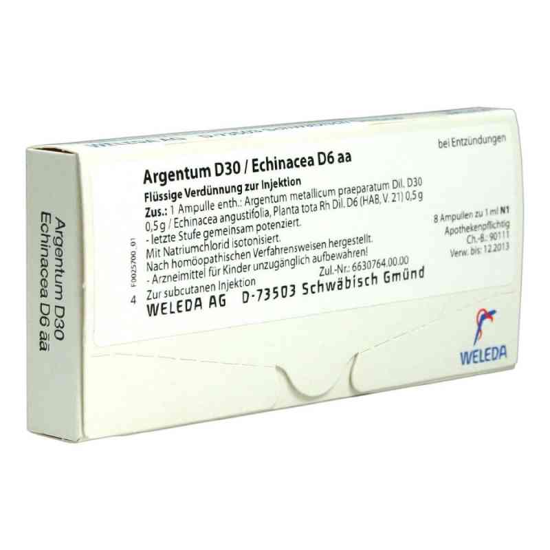 Argentum D30/echinacea D6 aa Ampullen 8 stk von WELEDA AG PZN 01618073