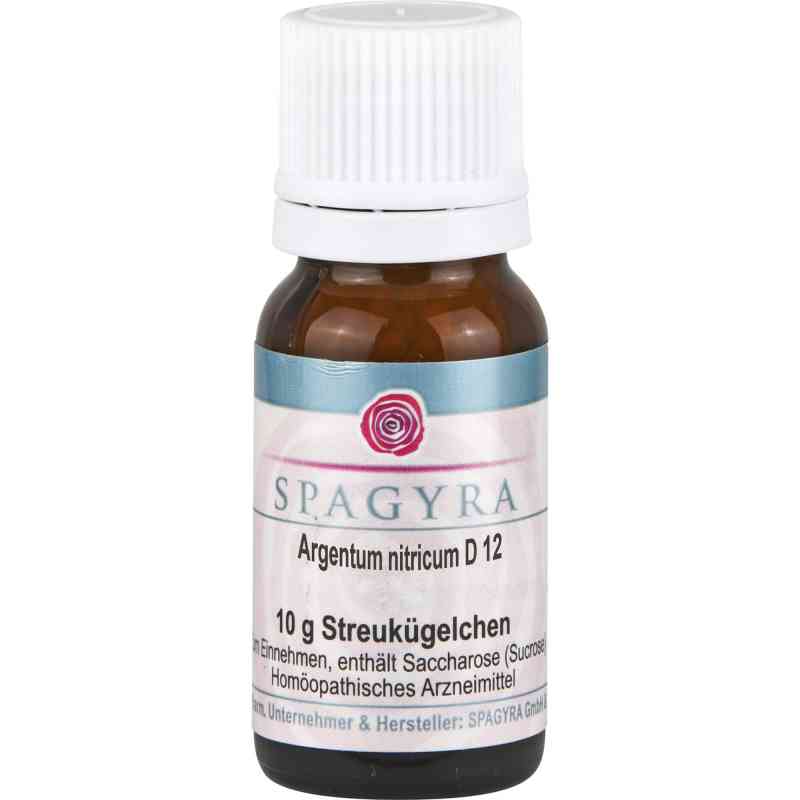 Argentum Nitricum D12 Globuli 10 g von Spagyra GmbH & Co KG PZN 11282390
