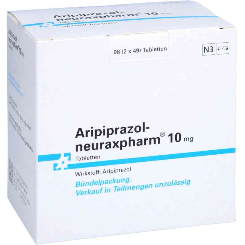 Aripiprazol-neuraxpharm 10mg 98 stk von neuraxpharm Arzneimittel GmbH PZN 10736274