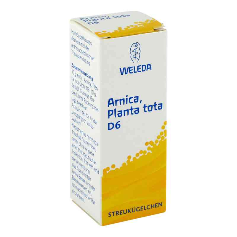 Arnica Planta Tota D6 Globuli 10 g von WELEDA AG PZN 07019511