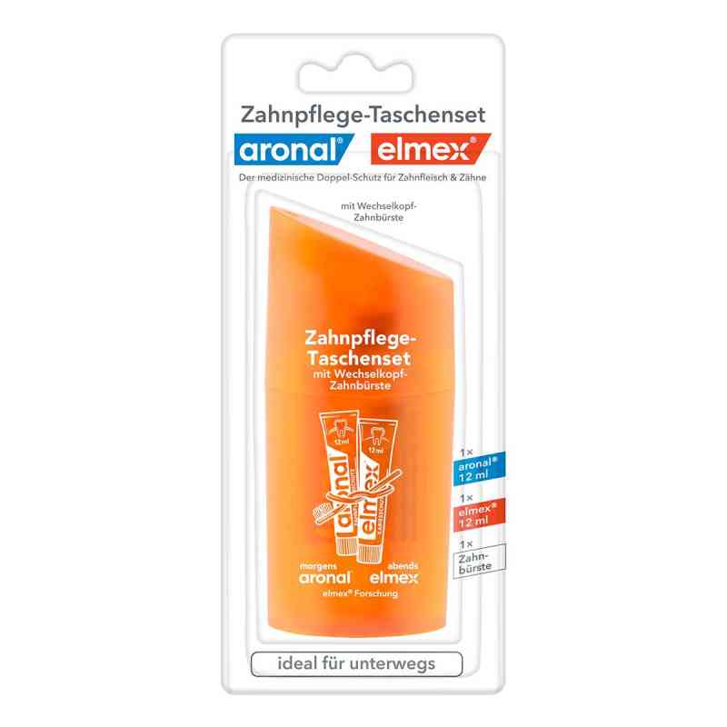 aronal und elmex Zahnpflege-Taschenset 1 stk von CP GABA GmbH PZN 02509535
