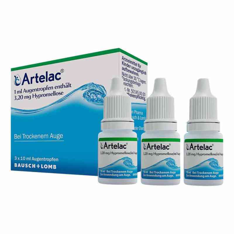 Artelac Augentropfen, Tränenersatzmittel 3X10 ml von Dr. Gerhard Mann Chem.-pharm.Fab PZN 04348208