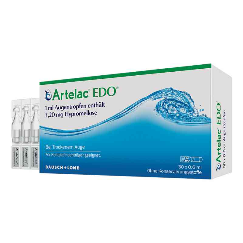 Artelac EDO Augentropfen, Tränenersatzmittel 30X0.6 ml von Dr. Gerhard Mann Chem.-pharm.Fab PZN 07617583