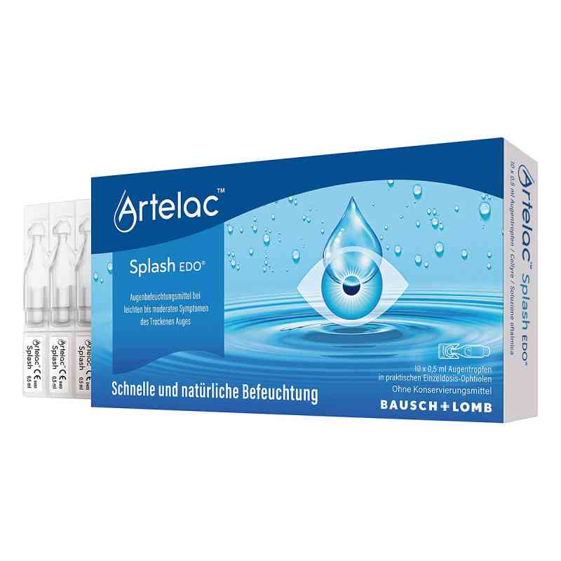 Artelac Splash Edo Augentropfen 10X0.5 ml von Dr. Gerhard Mann Chem.-pharm.Fabrik GmbH PZN 07706996