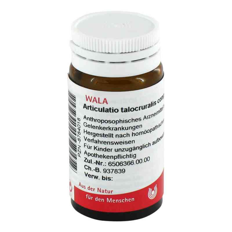 Articulatio Talocruralis Comp. Globuli 20 g von WALA Heilmittel GmbH PZN 08784018