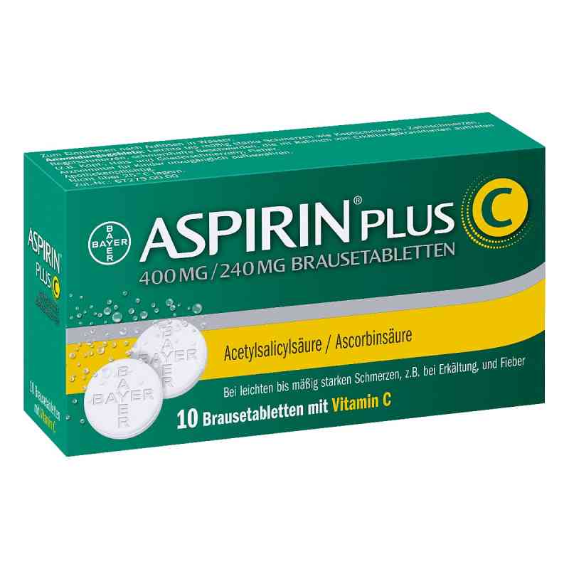 Aspirin plus C Brausetabletten 10 stk von Bayer Vital GmbH PZN 01406632