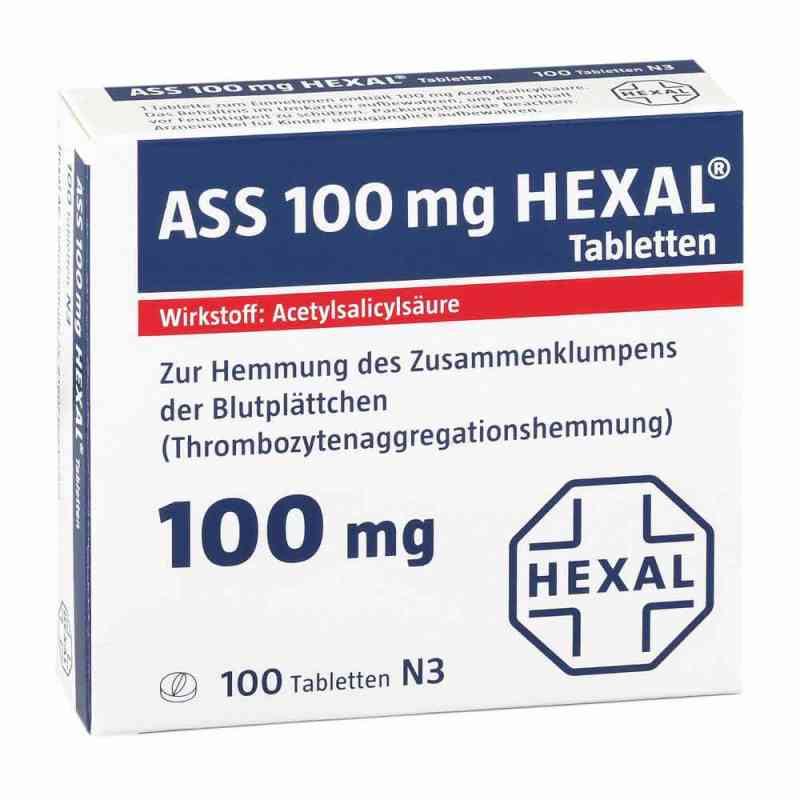 ASS 100mg HEXAL 100 stk von Hexal AG PZN 07402210