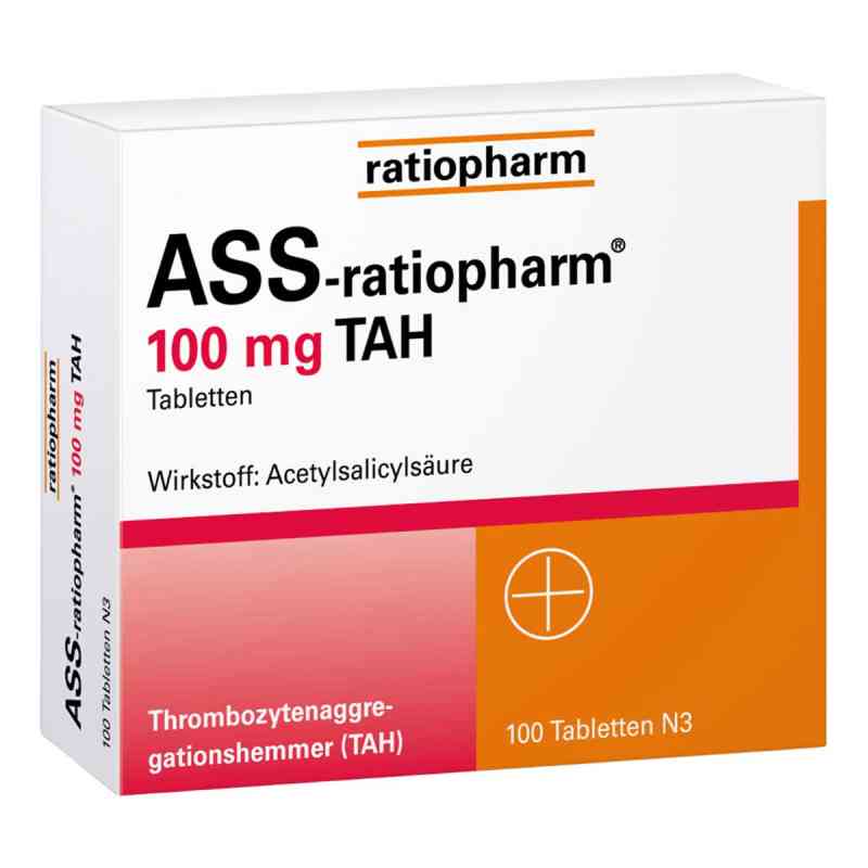 ASS-ratiopharm 100 mg TAH  50 stk von ratiopharm GmbH PZN 01343676