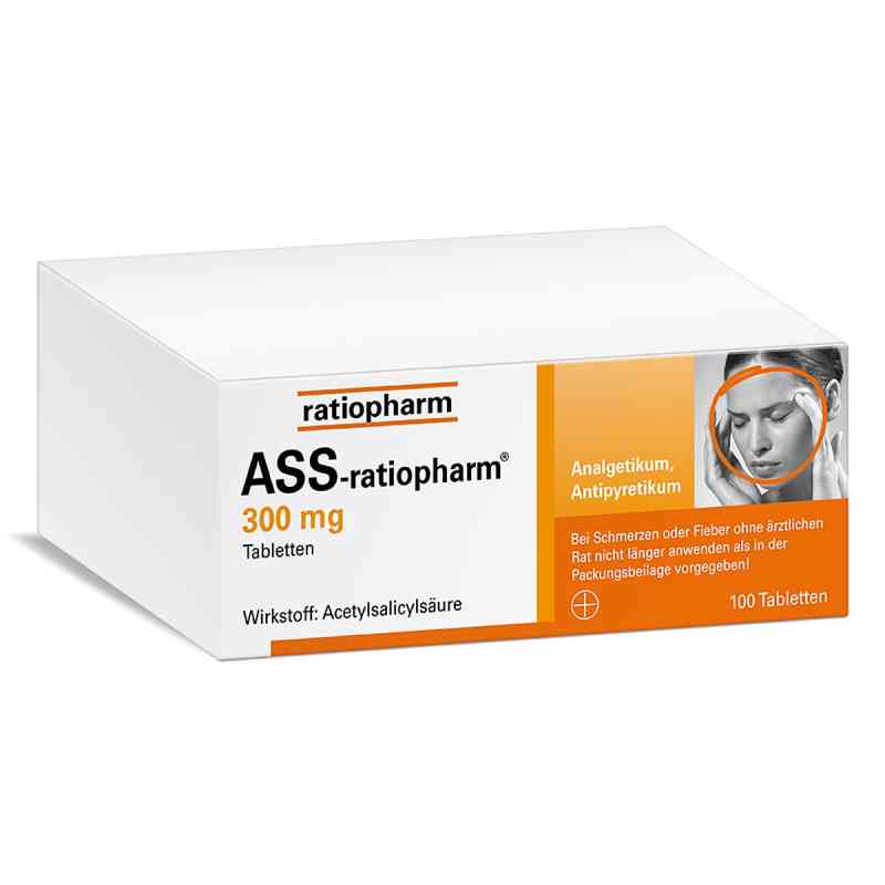 ASS-ratiopharm® 300 mg Tabletten 100 stk von ratiopharm GmbH PZN 03372469