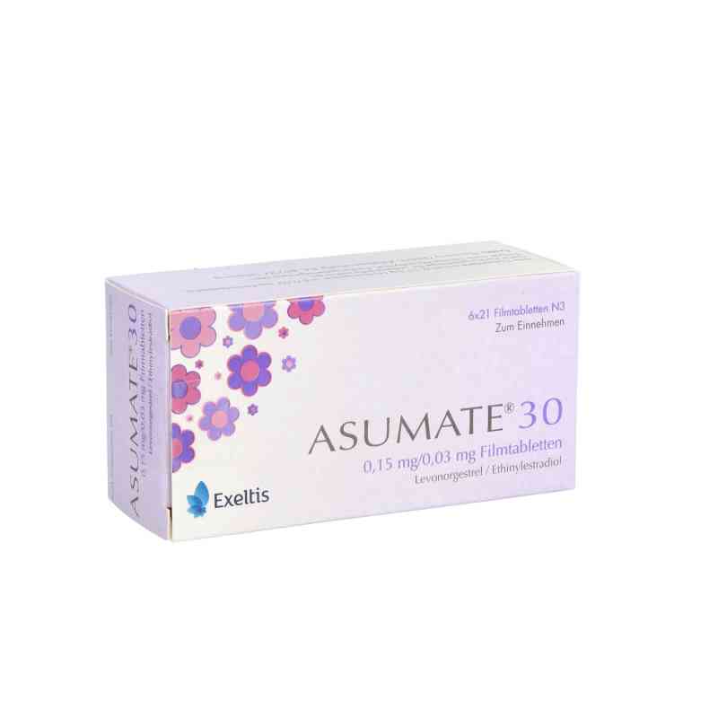 Asumate 30 0,15 mg/0,03 mg Filmtabletten 6X21 stk von Exeltis Germany GmbH PZN 09315461