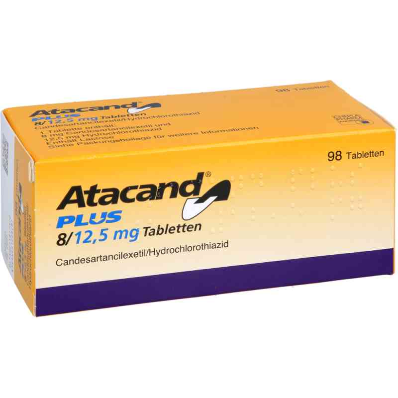 Atacand PLUS 8mg/12,5mg 98 stk von CHEPLAPHARM Arzneimittel GmbH PZN 01581737