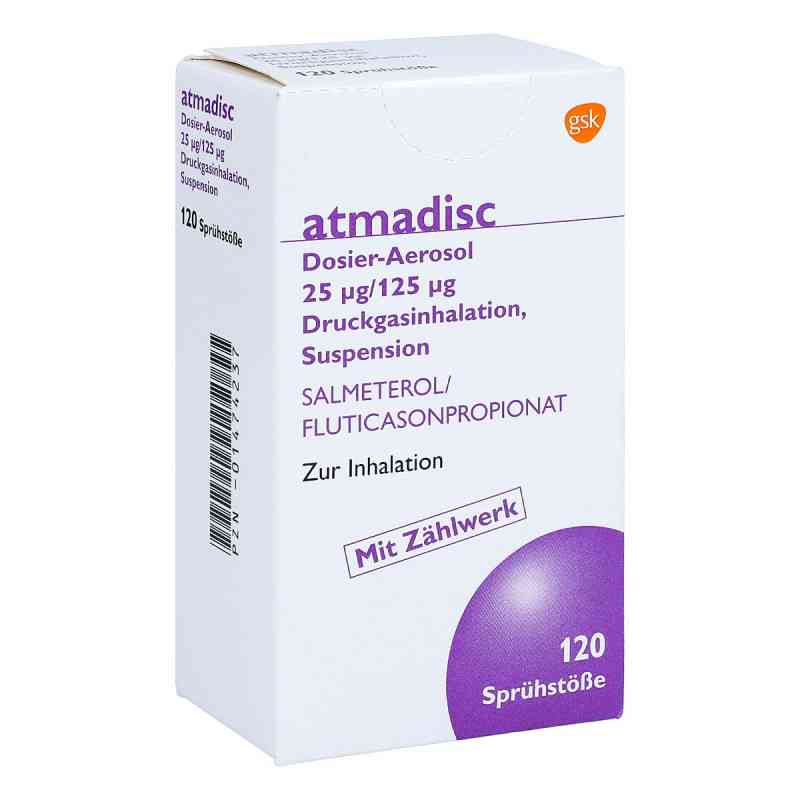 Atmadisc 25μg/125μg 120 stk von GlaxoSmithKline GmbH & Co. KG PZN 01474237