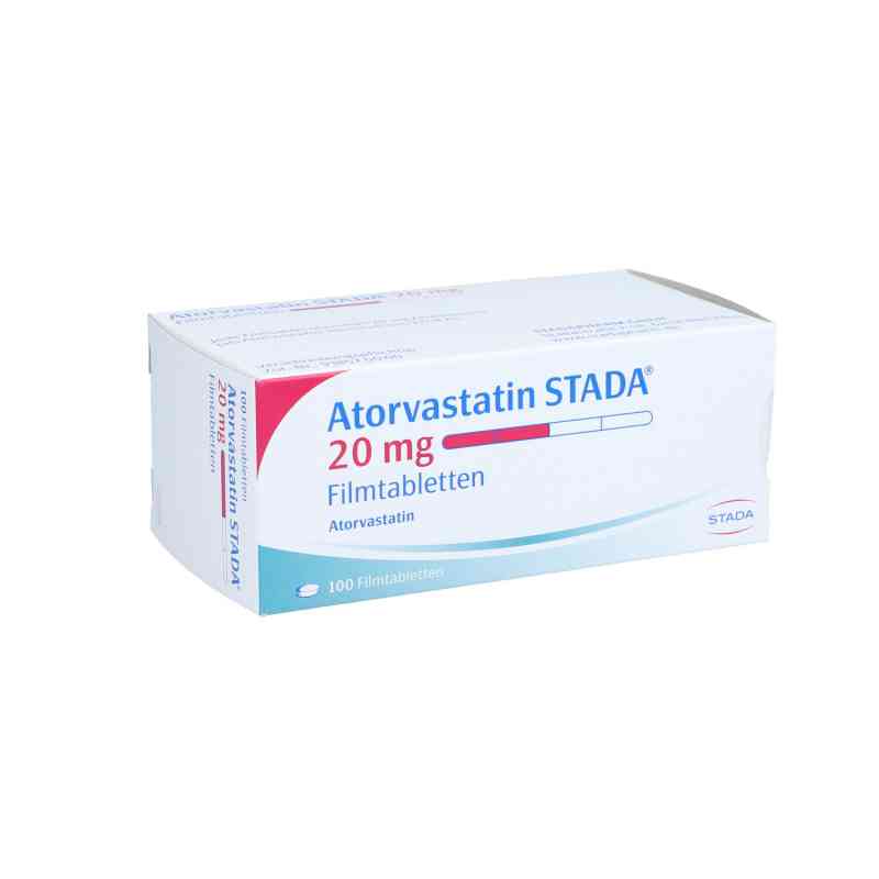 Atorvastatin Stada 20 mg Filmtabletten 100 stk von STADAPHARM GmbH PZN 09231451