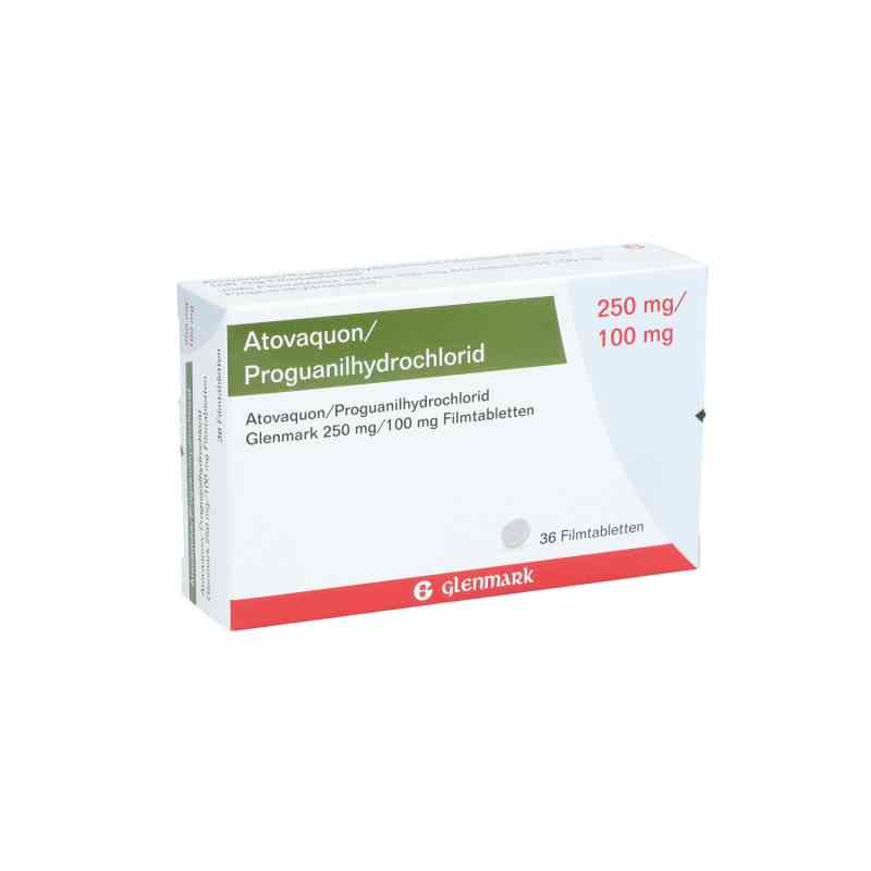 Atovaquon/proguanil-hcl Glenmark 250mg/100mg Fta 36 stk von Glenmark Arzneimittel GmbH PZN 10744575