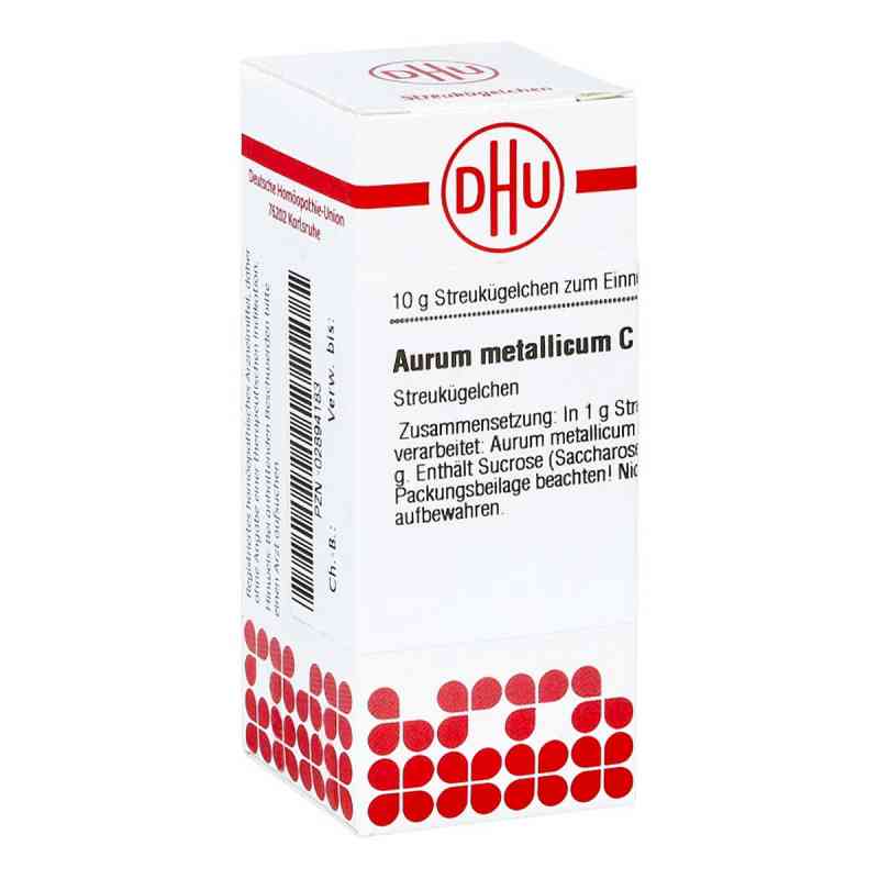 Aurum Metallicum C200 Globuli 10 g von DHU-Arzneimittel GmbH & Co. KG PZN 02894183