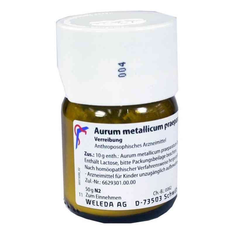 Aurum Metallicum Praep. D6 Trituration 50 g von WELEDA AG PZN 01615695