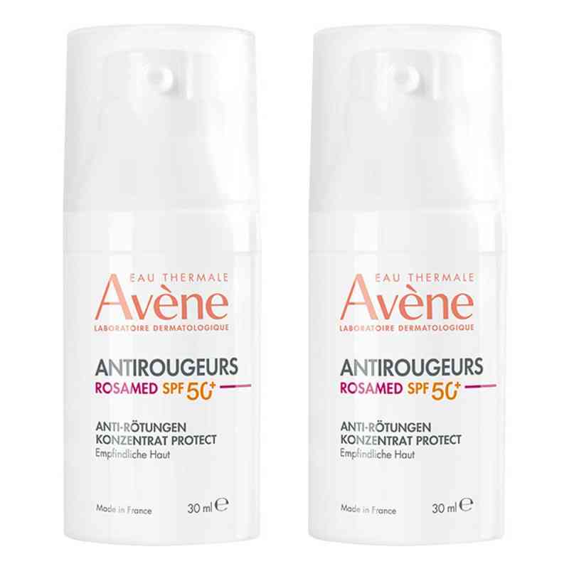 Avene Antirougeurs Rosamed Anti-röt.konz.spf 50+ 2x30 ml von PIERRE FABRE DERMO KOSMETIK GmbH PZN 08107246